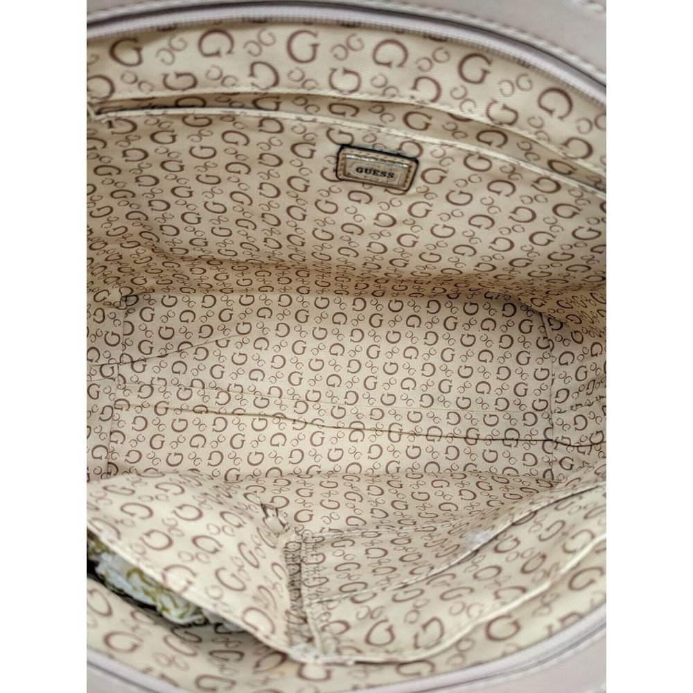 GUESS quilted faux-leather tote bag purse - BLUSH/LIGHT PINK - Picture 7 of 7